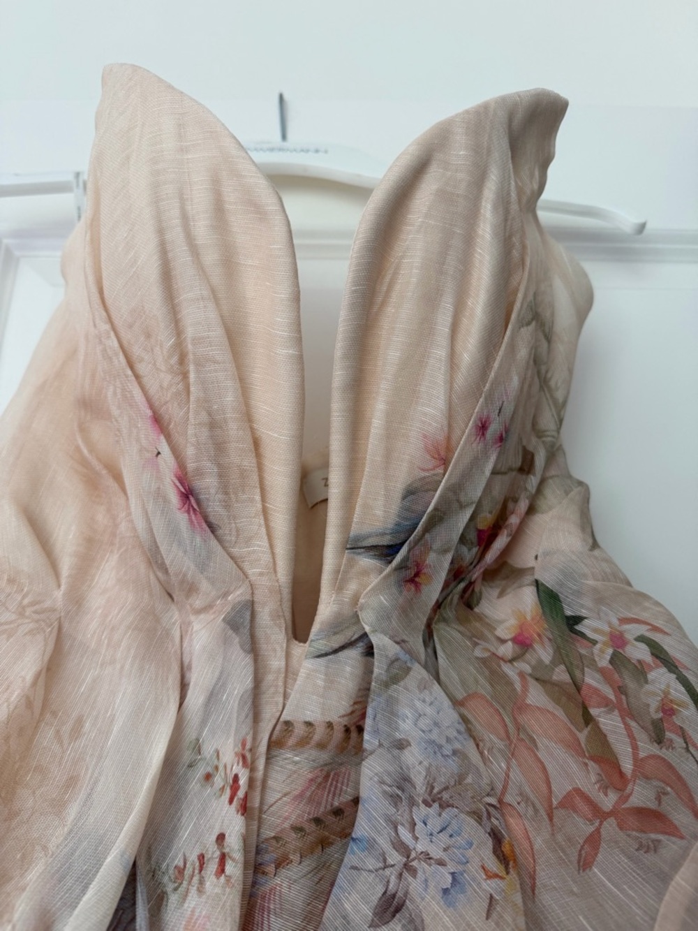 Zimmermann illuminate draped mini dress - Picture 4 of 10